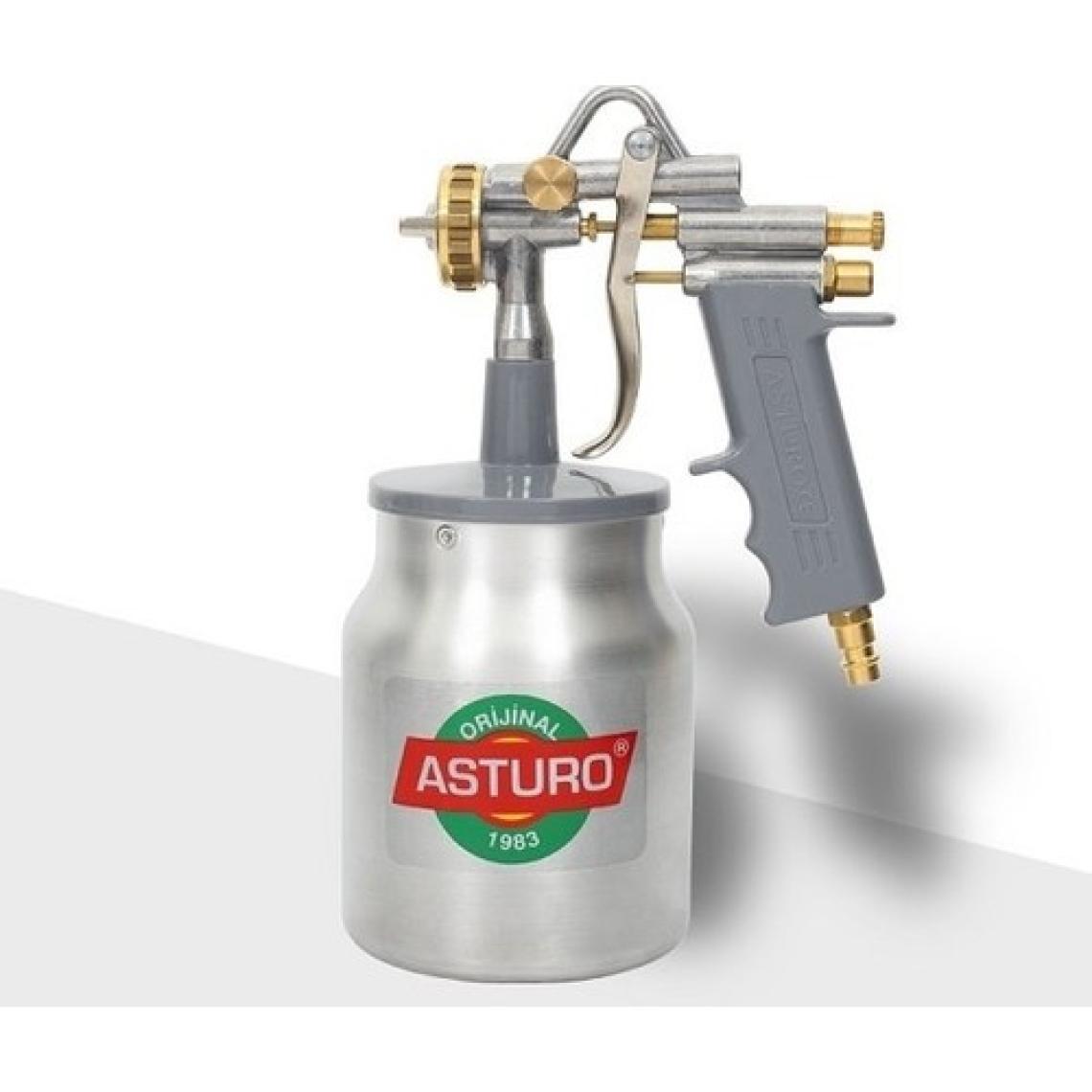Asturo G70 Boya Tabancası Alttan Depolu 2 mm