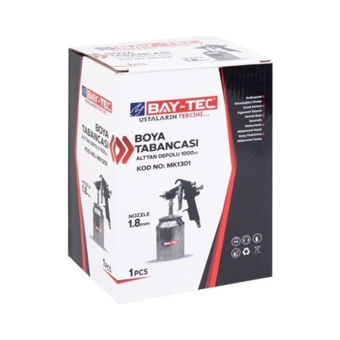 Bay-Tec Boya Tabancası Baytec MK1301 1,8mm Nozzle