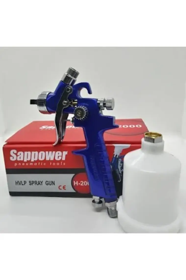 Sappower H2000 Mini Sis ve Gölge Boya Tabancası 0.8 mm