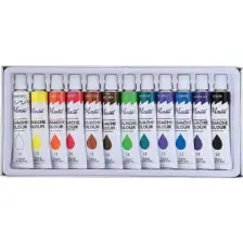 Masis 12 Renk Tüplü Akrilik Boya 12x12 ml.