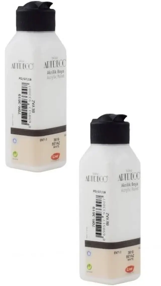 Artdeco Akrilik Boya 140 Ml - 3619 Beyaz