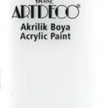 Artdeco Akrilik Boya 140 Ml - 3619 Beyaz