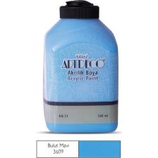 Artdeco Akrilik Ahşap Boyası 500 ml 3609 Bulut Mavi
