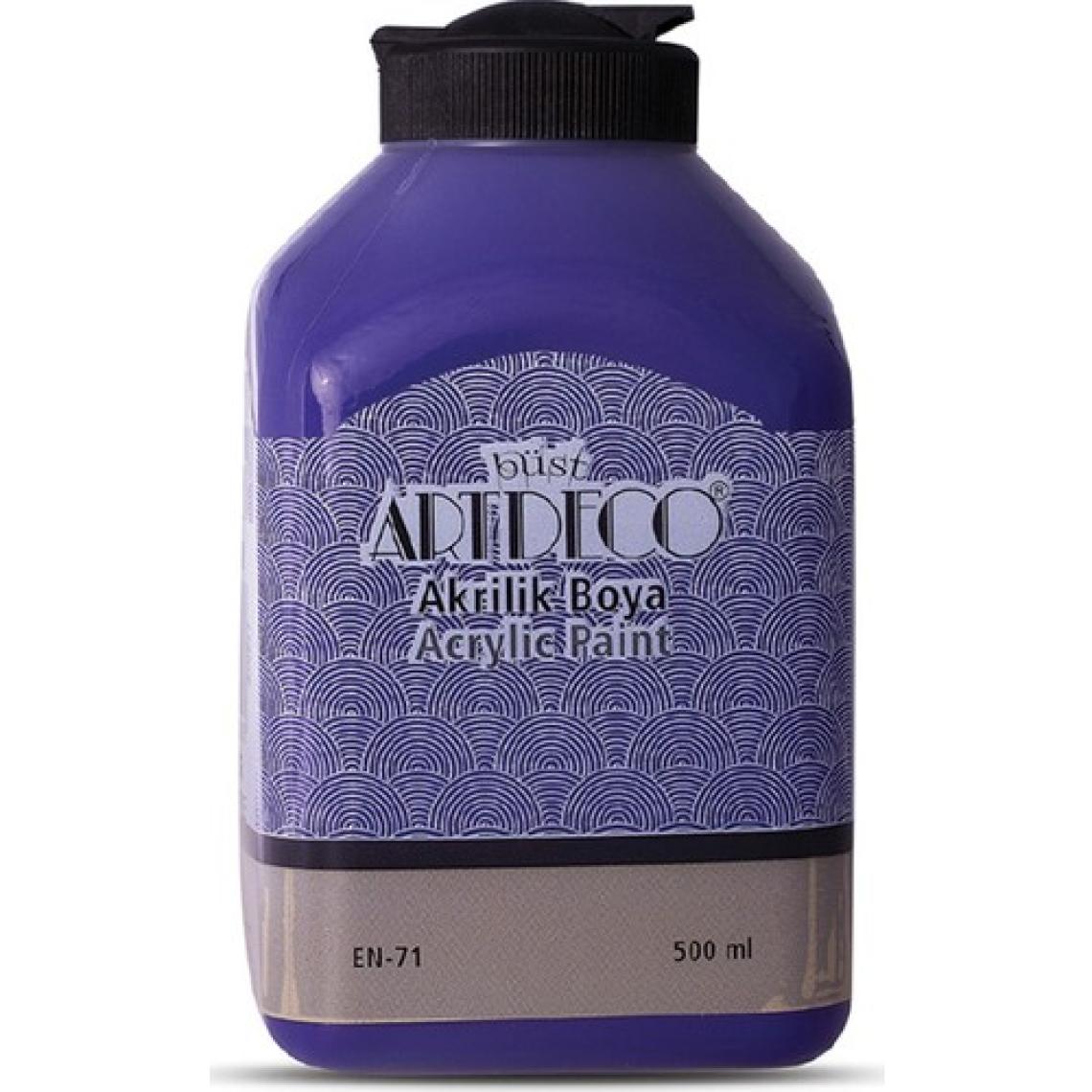 Artdeco Akrilik Ahşap Boyası 500 ml 3048 Koyu Mor