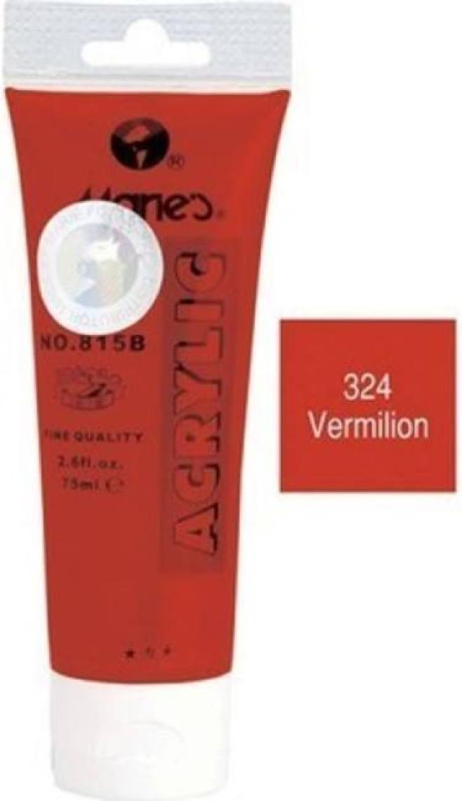 Maries 815-324 Akrilik Boya 75Ml Vermilion
