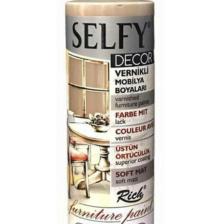Rich Selfy Decor Vernikli Boya 240 cc - Latte 856