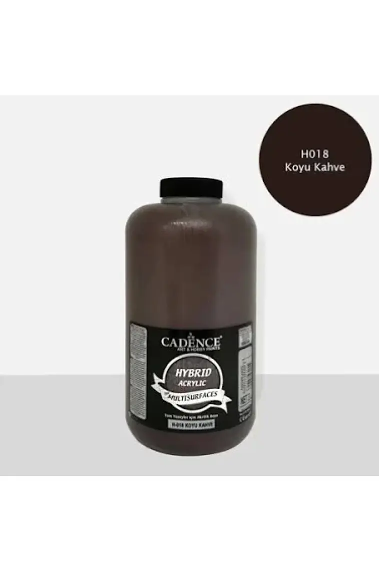 Cadence Hibrit Multisurface Boya 2 Litre H018 Koyu Kahverengi