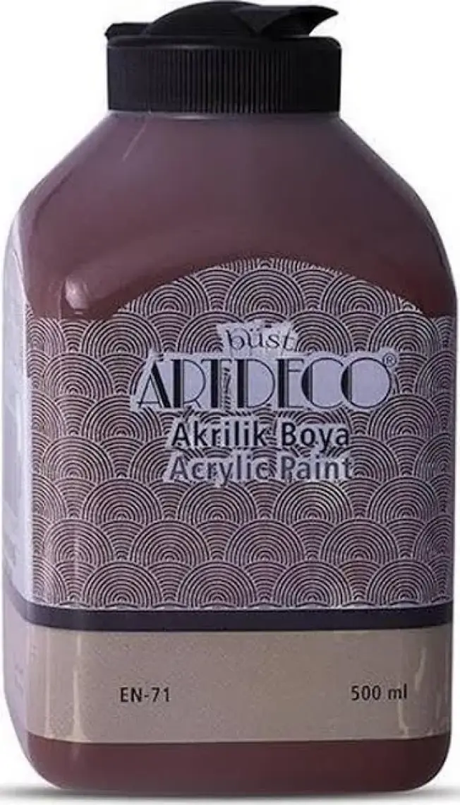 Artdeco Akrilik Ahşap Boyası 500 ml 3615 Kahverengi