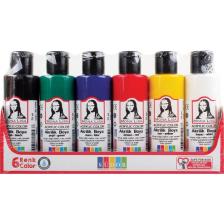 Südor Monalisa Akrilik Boya 6X70 Ml Şişe Sd1006
