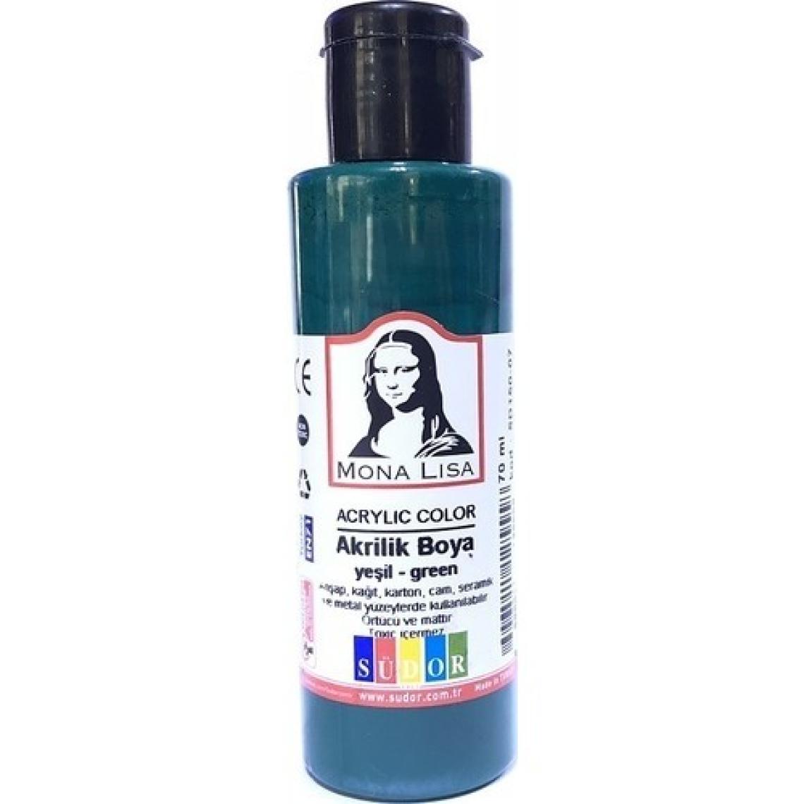 Südor Monalisa Akrilik Boya 6X70 Ml Şişe Sd1006