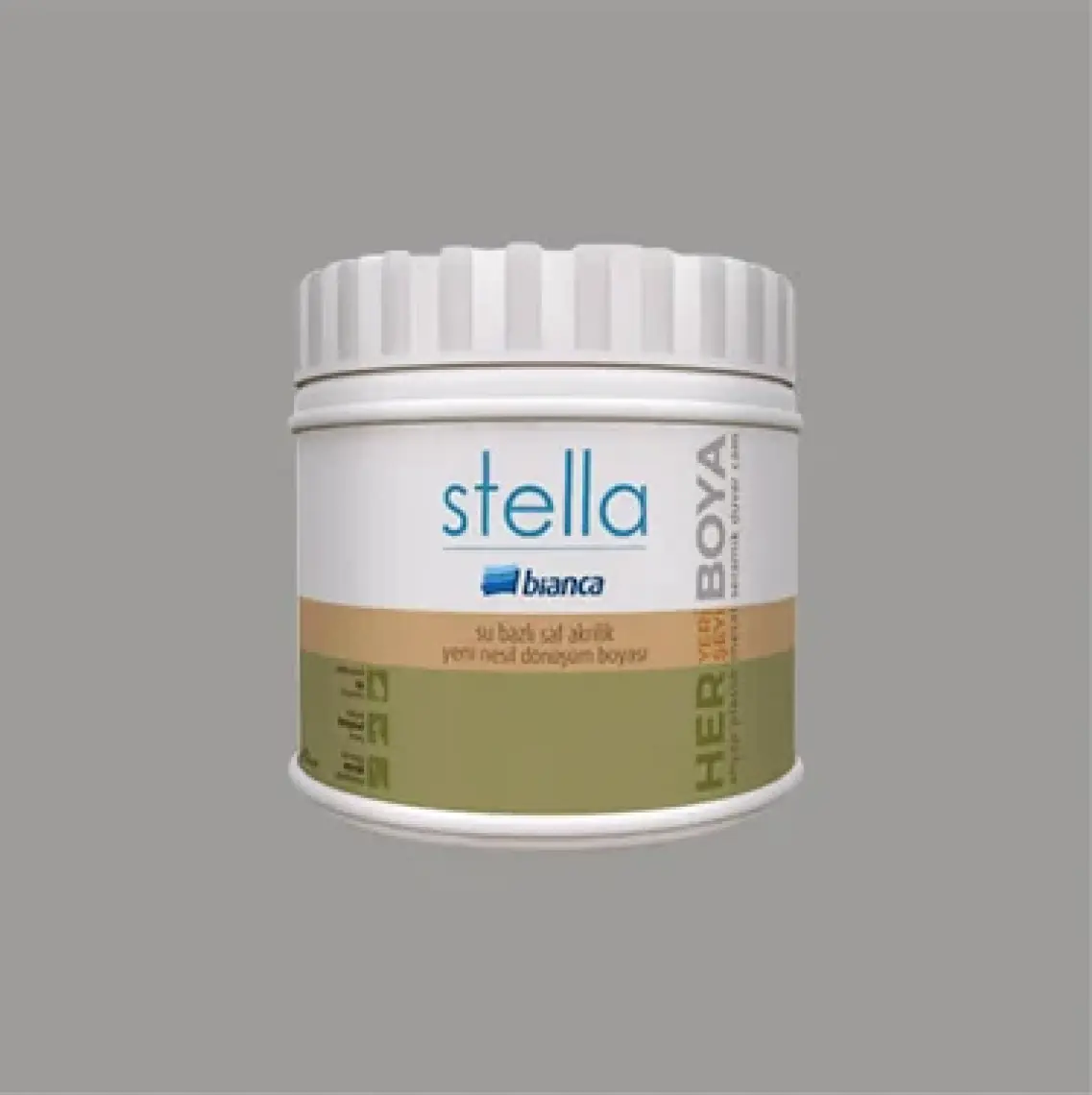 Stella- Su Bazlı Saf Akrilik Boya - Krater 500ML