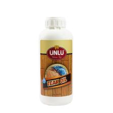 Ünlü Boya Protect Aqua Su Bazlı Teak Oıl (Tik Yağı) 1L