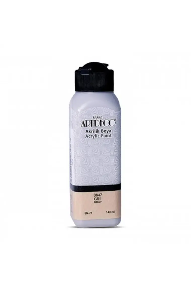 Artdeco Akrilik Boya 140 ml Gri