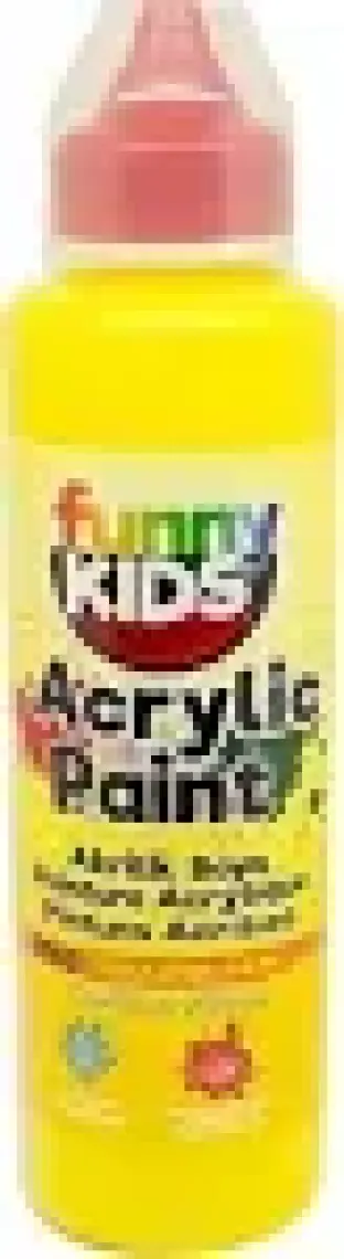 Funny Kids Akrilik Boya 500 ml - 2702 Sarı