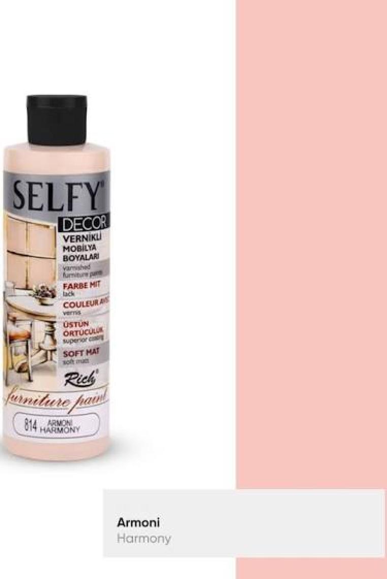 Rich Selfy Decor Vernikli Boya 240 cc - Armoni 814