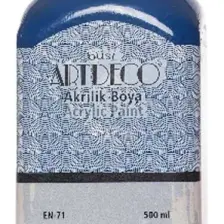 Artdeco Akrilik Ahşap Boyası 500 ml 3611 Lacivert