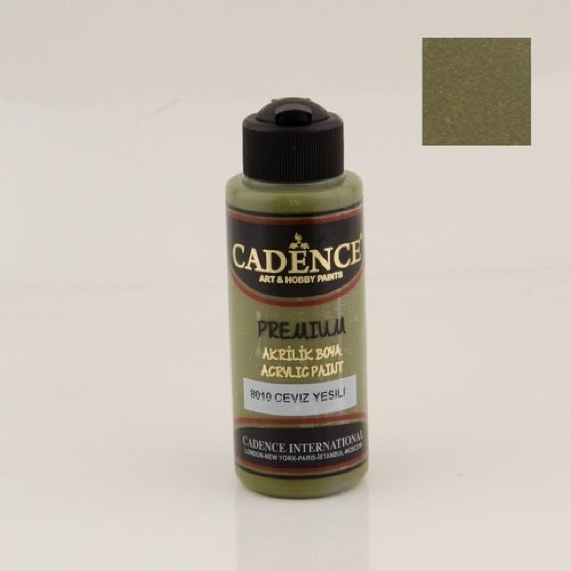 Cadence Premium Akrilik Boya 8010 - Ceviz Yeşili 120 ml