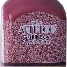 Artdeco Akrilik Ahşap Boyası 500 ml 3643 Bordo