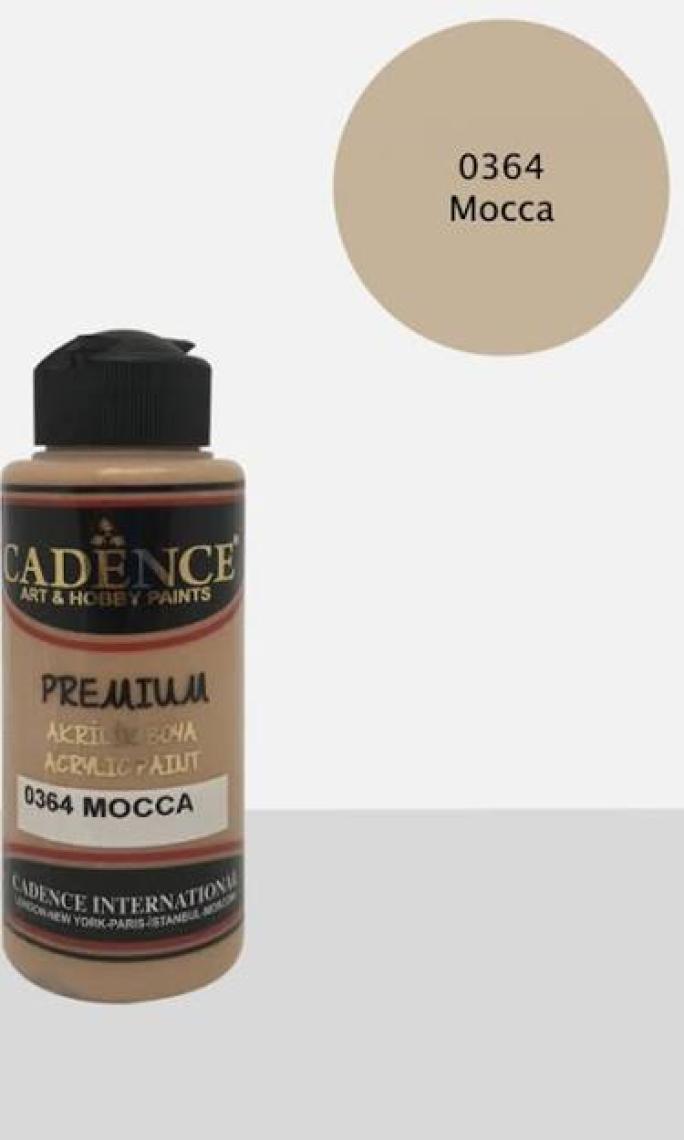 Cadence Premium Akrilik Boya 0364 - Mocca 120 ml