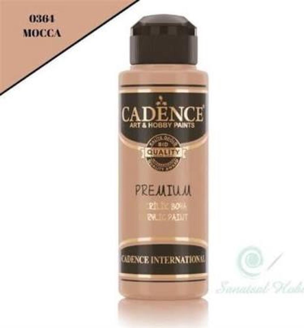 Cadence Premium Akrilik Boya 0364 - Mocca 120 ml