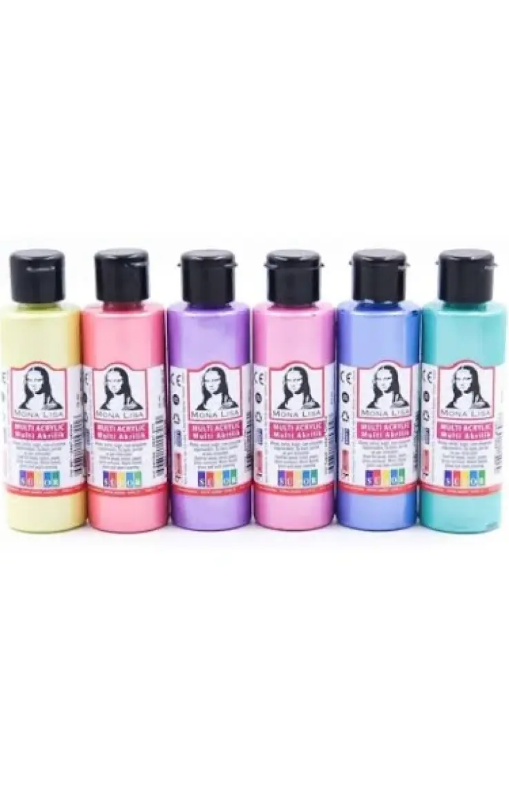 Mona Lisa Chalky Pastel Akrilik Boya 6 x 70 ml