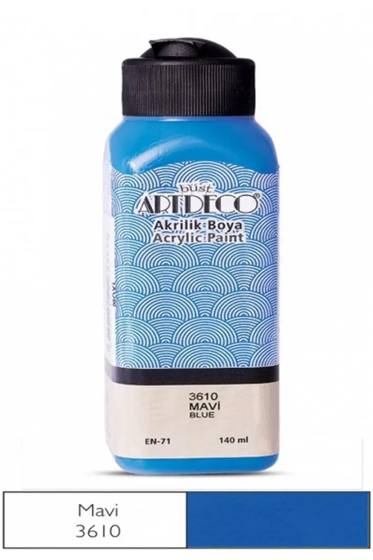 Artdeco Akrilik Boya 140 Ml - 3610 Mavi