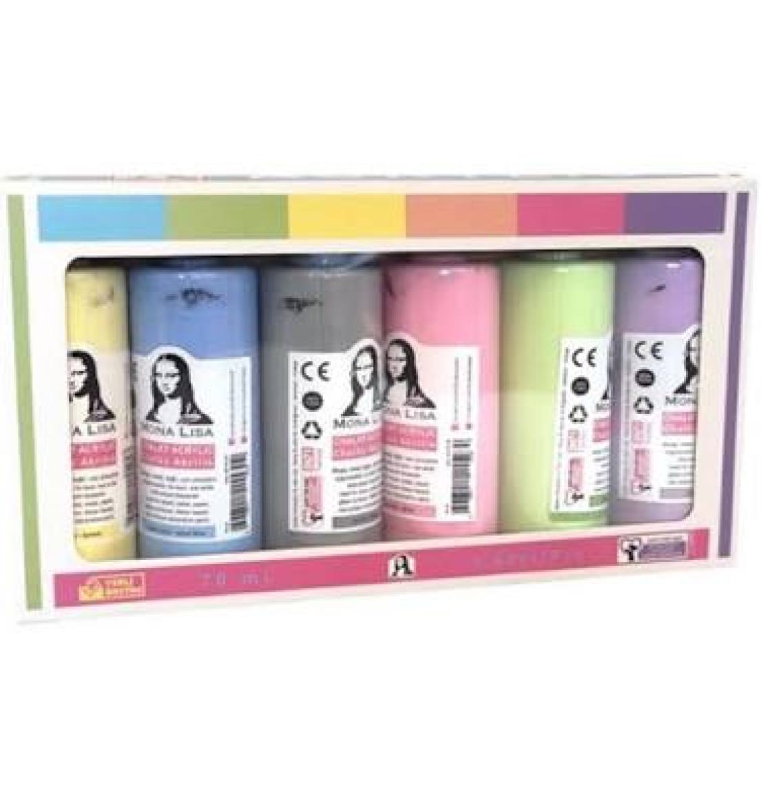Südor Akrilik Boya 70Ml Chalky 6Lı Sd1006C