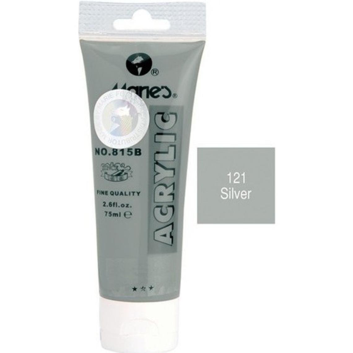 Maries Akrilik Boya Silver 30 Ml. 121 813 Mrmar0226