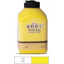 Artdeco Akrilik Boya 500 Ml - 3601 Sarı