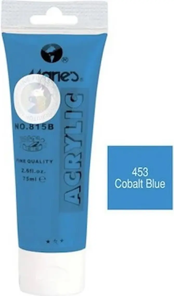 Maries 815-453 Akrilik Boya 75Ml Cobalt Blue