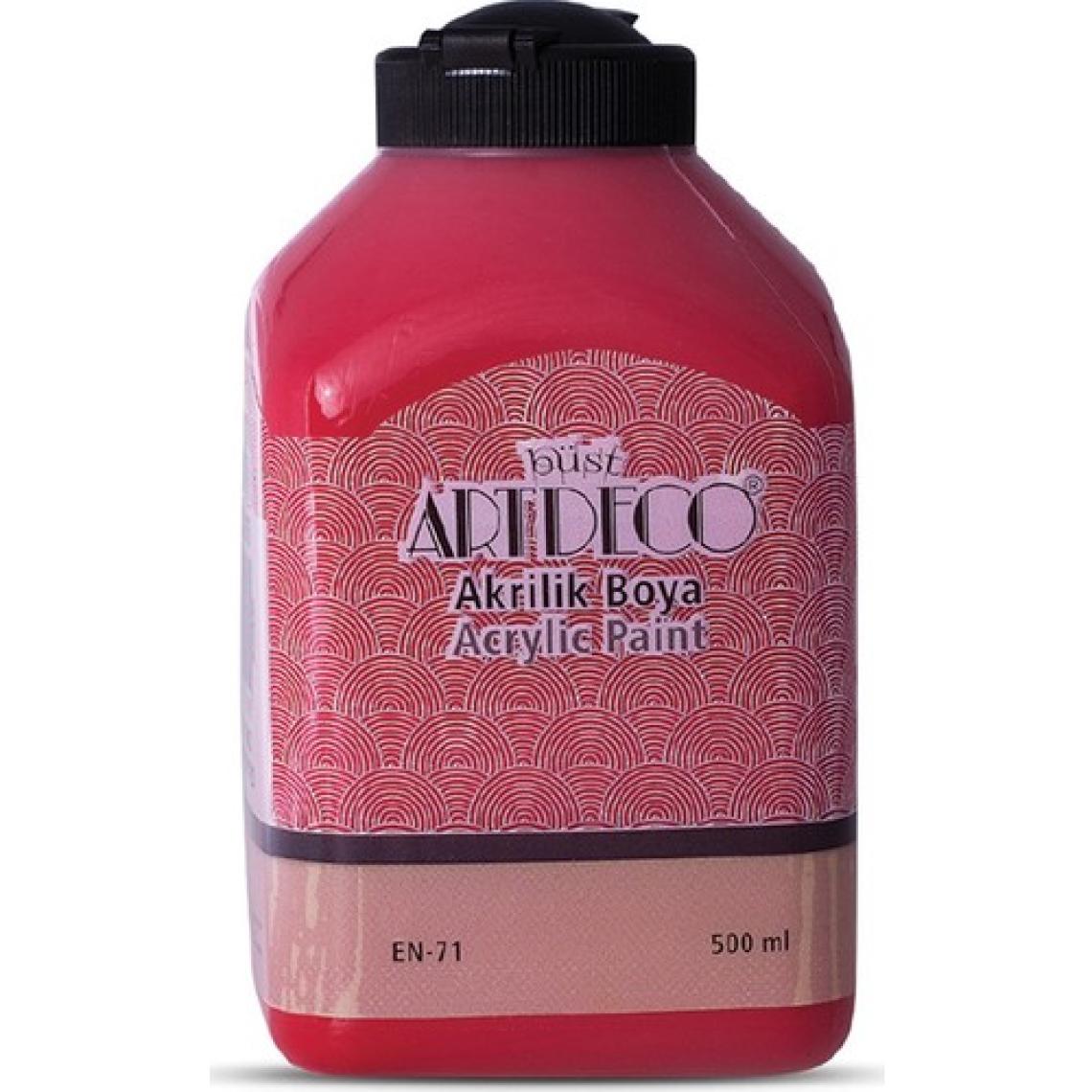 Artdeco 3675 Çilek Kırmızısı 500 ml Akrilik Boya
