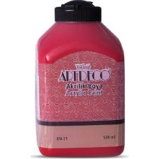 Artdeco 3675 Çilek Kırmızısı 500 ml Akrilik Boya