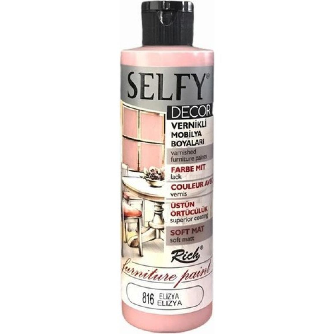 Rich Selfy Decor Vernikli Boya 240 cc - Elziya 816
