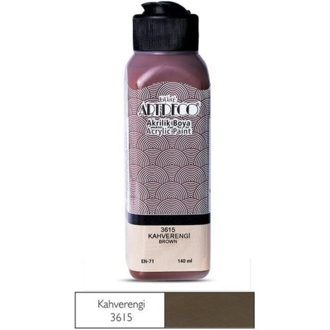 Supertrend Artdeco Akrilik Boya 140ML 3615 Kahverengi