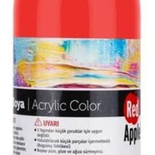 Red Apple  RA150-12 Akrilik Boya 500 g Kırmızı