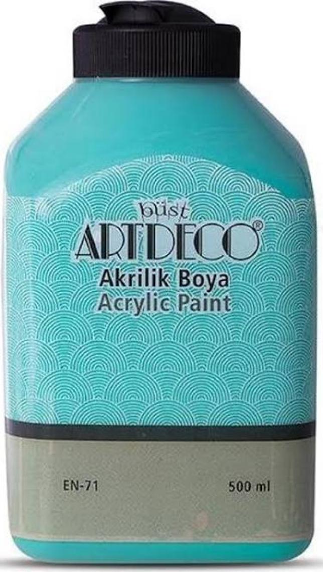 Artdeco Akrilik Ahşap Boyası 500 ml 3662 Su Yeşili