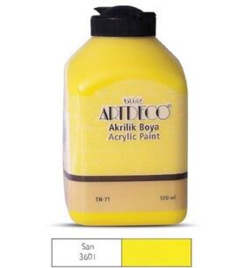 Artdeco Akrilik Ahşap Boyası 500 ml 3662 Su Yeşili