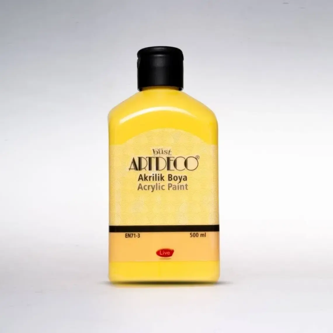 Artdeco Akrilik Ahşap Boyası 500 ml 3032 Kanarya Sarısı
