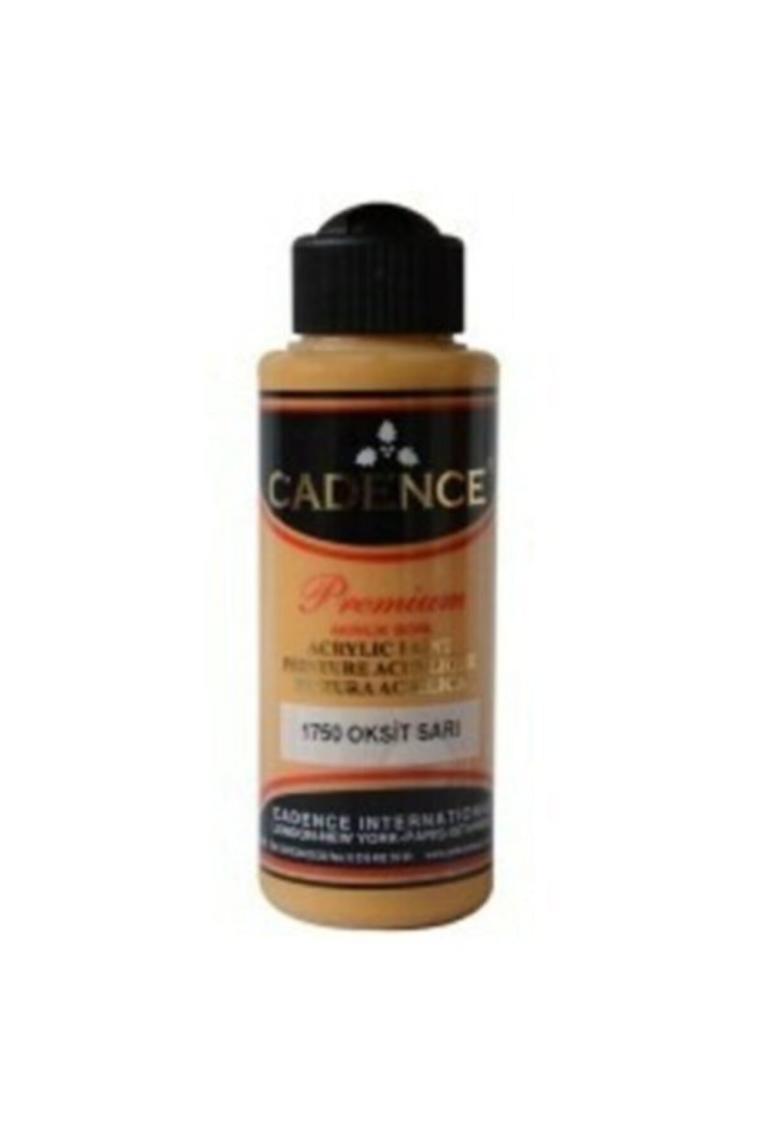 Cadence Premium Akrilik Boya 1750 - Oksit Sarı 120 ml