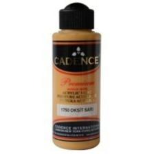 Cadence Premium Akrilik Boya 1750 - Oksit Sarı 120 ml
