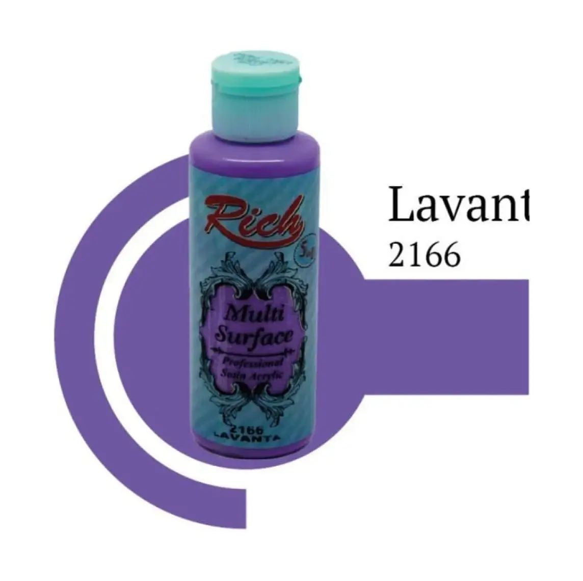 Avmdepo Rich Multi Surface 2166 Lavanta Akrilik Boya 120 cc