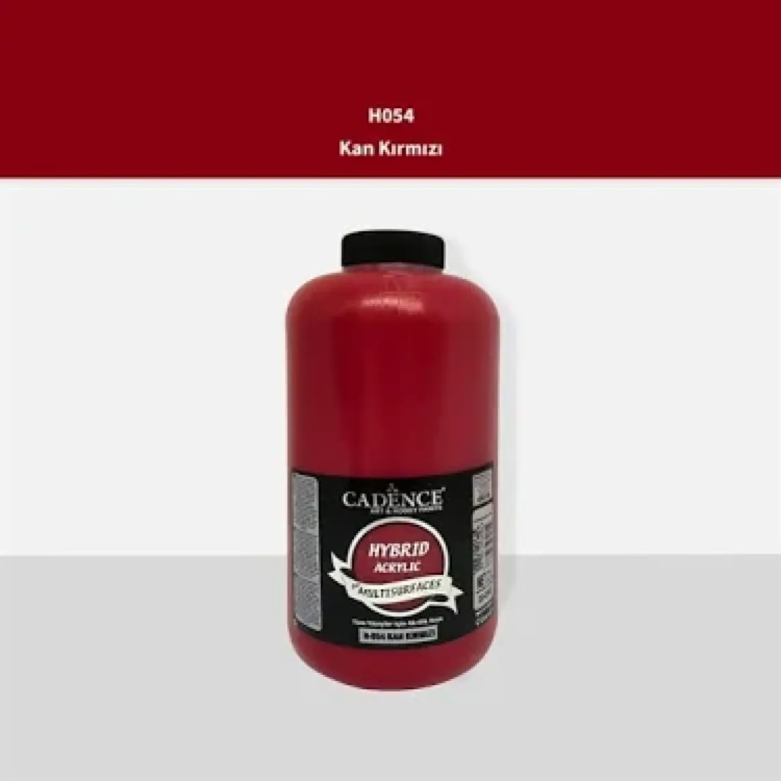 Cadence Hibrit Multisurface Boya 2 Litre H054 Kan Kırmızı