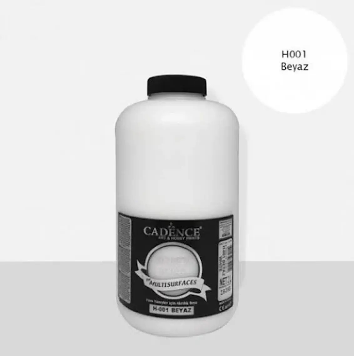 Cadence Hibrit Multisurface Boya 2 Litre H054 Kan Kırmızı