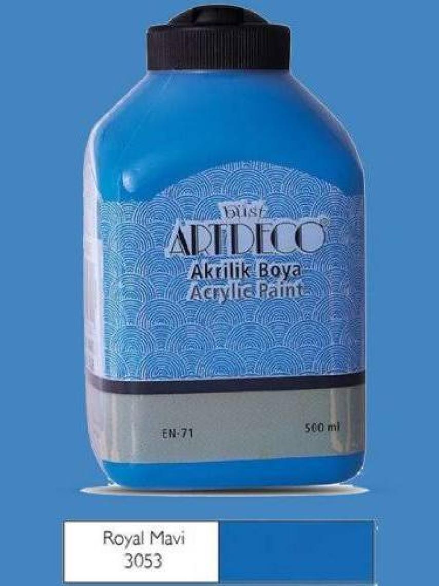 Artdeco Akrilik Ahşap Boyası 500 ml 3053 Royal Mavi