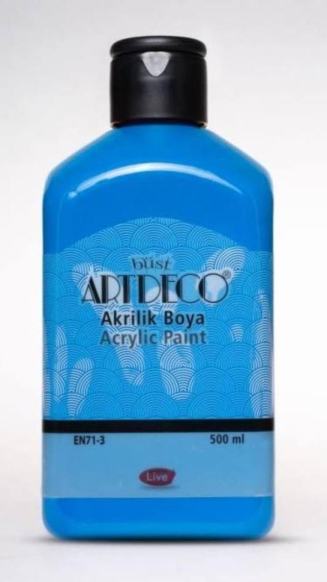 Artdeco Akrilik Ahşap Boyası 500 ml 3053 Royal Mavi