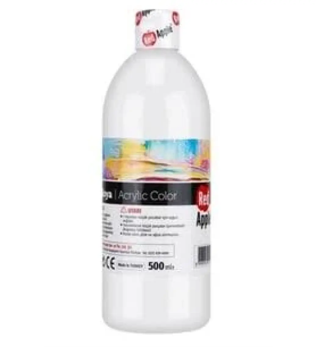 Red Apple  RA150-15 Akrilik Boya 500 g Beyaz