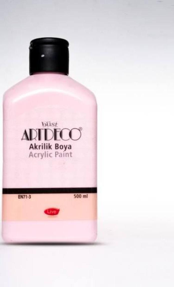 Artdeco Akrilik Ahşap Boyası 500 ml 3674 Bebek Pembe