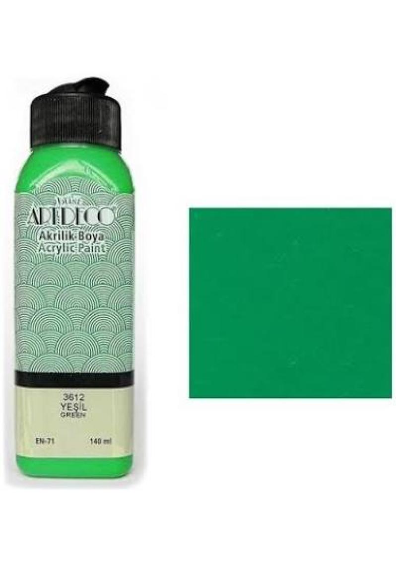 Artdeco Akrilik Boya 140 Ml Yeşil Y-070R-3612