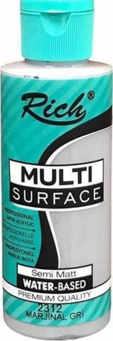 Irak Plastik Rich Multi Surface Marjinal Gri 120 cc