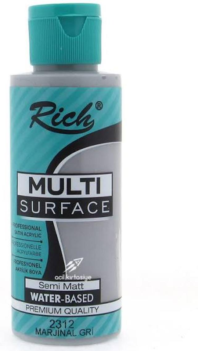 Irak Plastik Rich Multi Surface Marjinal Gri 120 cc